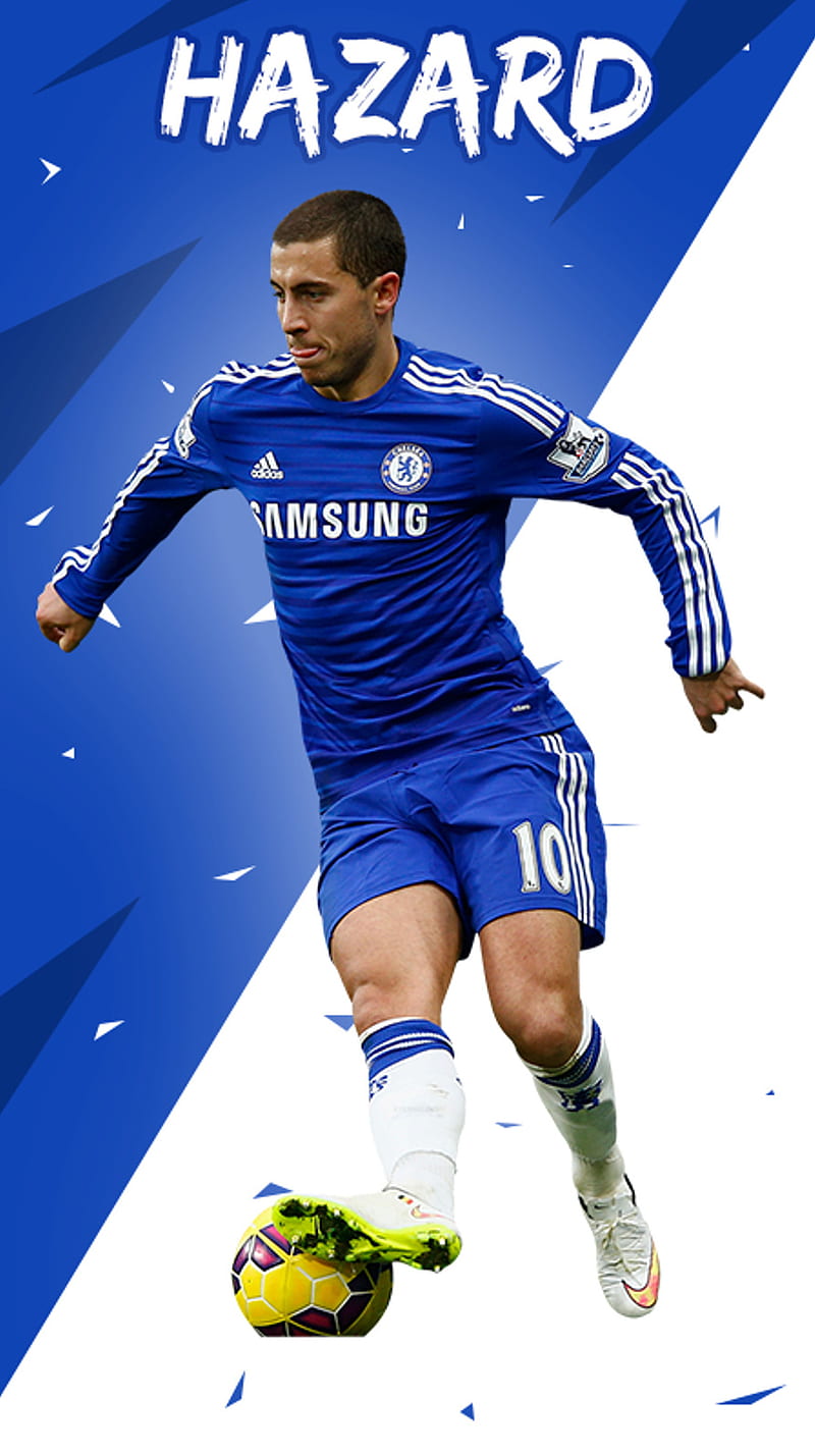Eden Hazard, blue, boy, chelsea, sport, HD phone wallpaper | Peakpx