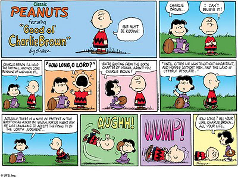 Peanuts comic strip 4/10/10, charlie brown, peanuts, HD wallpaper | Peakpx