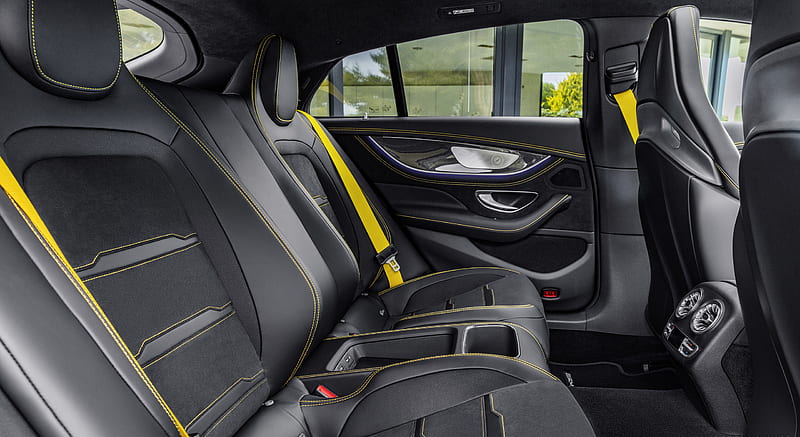 2019 Mercedes-AMG GT 63 S 4MATIC+ 4-Door Coupe - Interior, Rear Seats , car, HD wallpaper