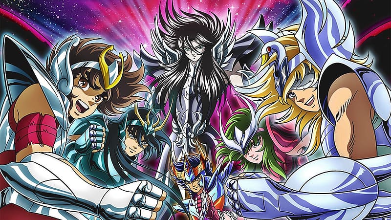 Anime, Saint Seiya, Pegasus Seiya, Phoenix Ikki, Andromeda Shun, Cygnus  Hyoga, HD wallpaper