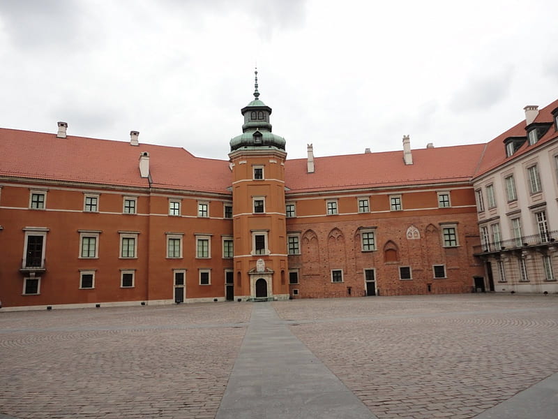 Royal Castle, Warsaw, travel, Architecture, old, Polska, Poland, castes, castle, HD wallpaper