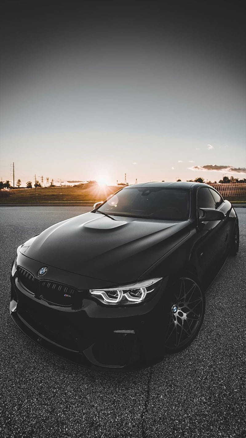 BMW M4 , bmw m4, luxury car, super car, autos, bimmer, black, black car, HD phone wallpaper