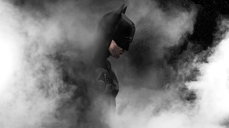 The Batman Smoky, the-batman, batman, superheroes, artwork, artist, artstation, HD wallpaper