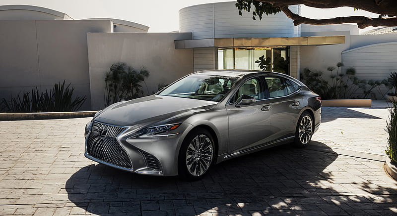 2018 Lexus LS 500 - Front Three-Quarter , car, HD wallpaper