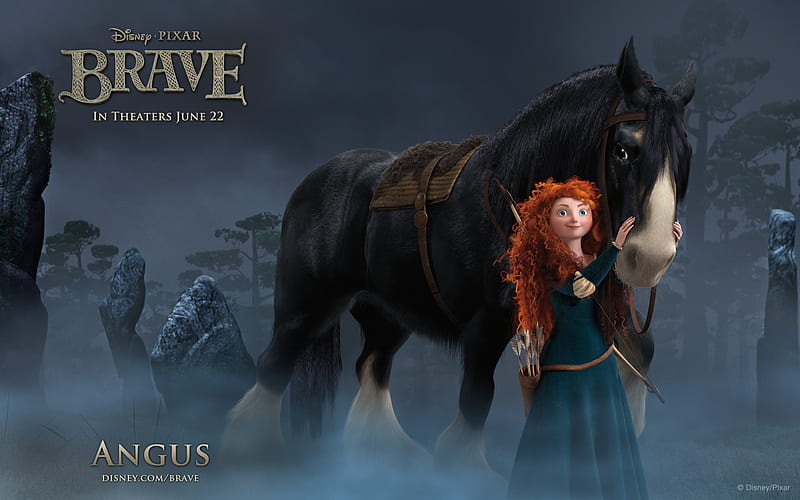 ANGUS-Brave 2012 Movie, HD wallpaper