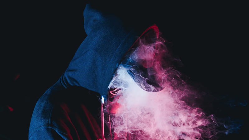 Smoke Hoodie Boy , hoodie, smoke, artist, artwork, digital-art, HD wallpaper