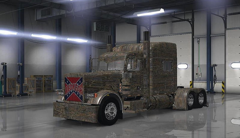 redneck camo, rig, truck, redneck, camo, HD wallpaper