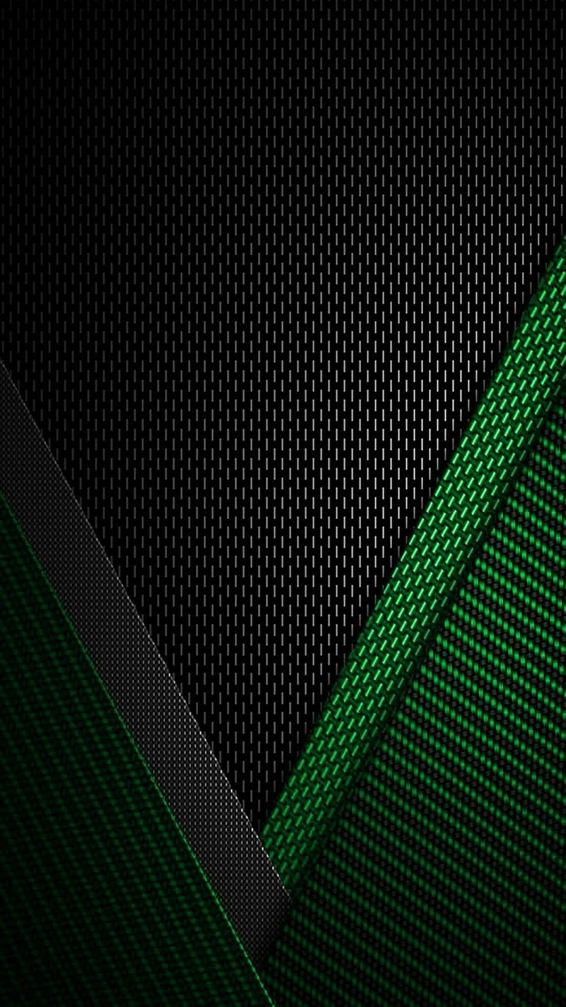 Carbono verde, carbon, fiber, HD phone wallpaper