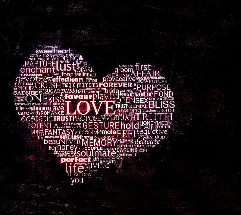 Love Text, designer heart love, love heart, HD wallpaper