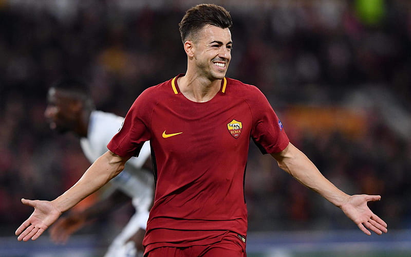 Stephan El Shaarawy, Roma, match, footballers, soccer, AS Roma, Serie A, HD wallpaper