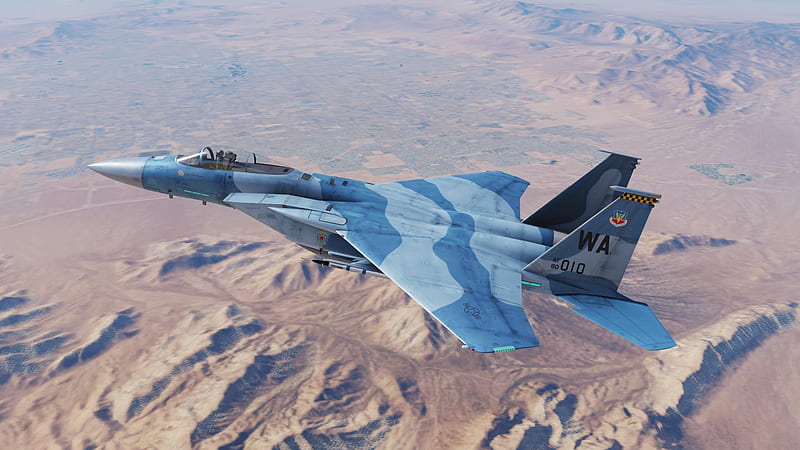 F-15C, DCS, Nevada, Flaming Cliffs 3, HD wallpaper