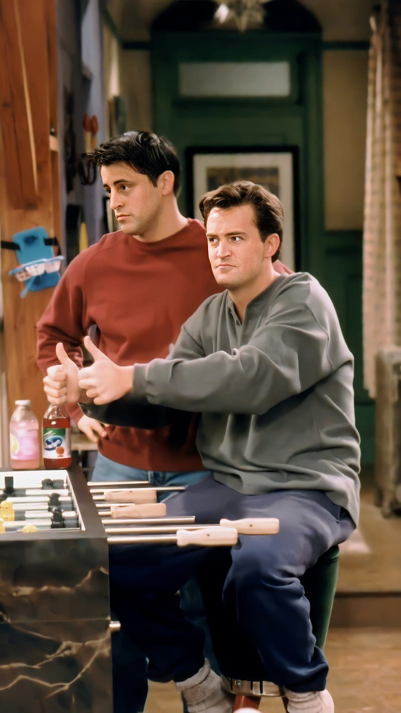 HD joey and chandler wallpapers | Peakpx