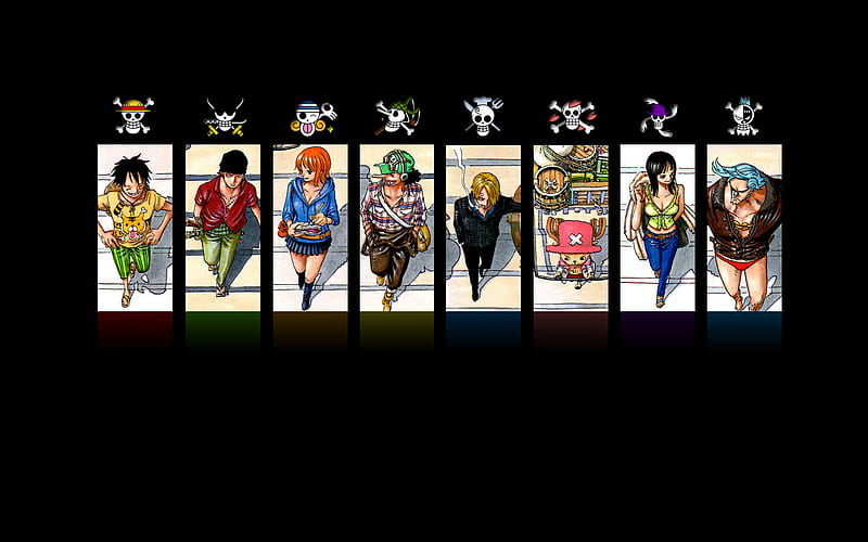 WALLPAPER 4K PC  ONE PIECE CHARACTERS