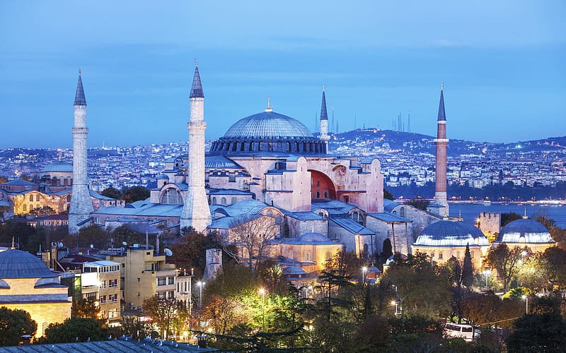 Religious, Hagia Sophia, Mosques, HD wallpaper