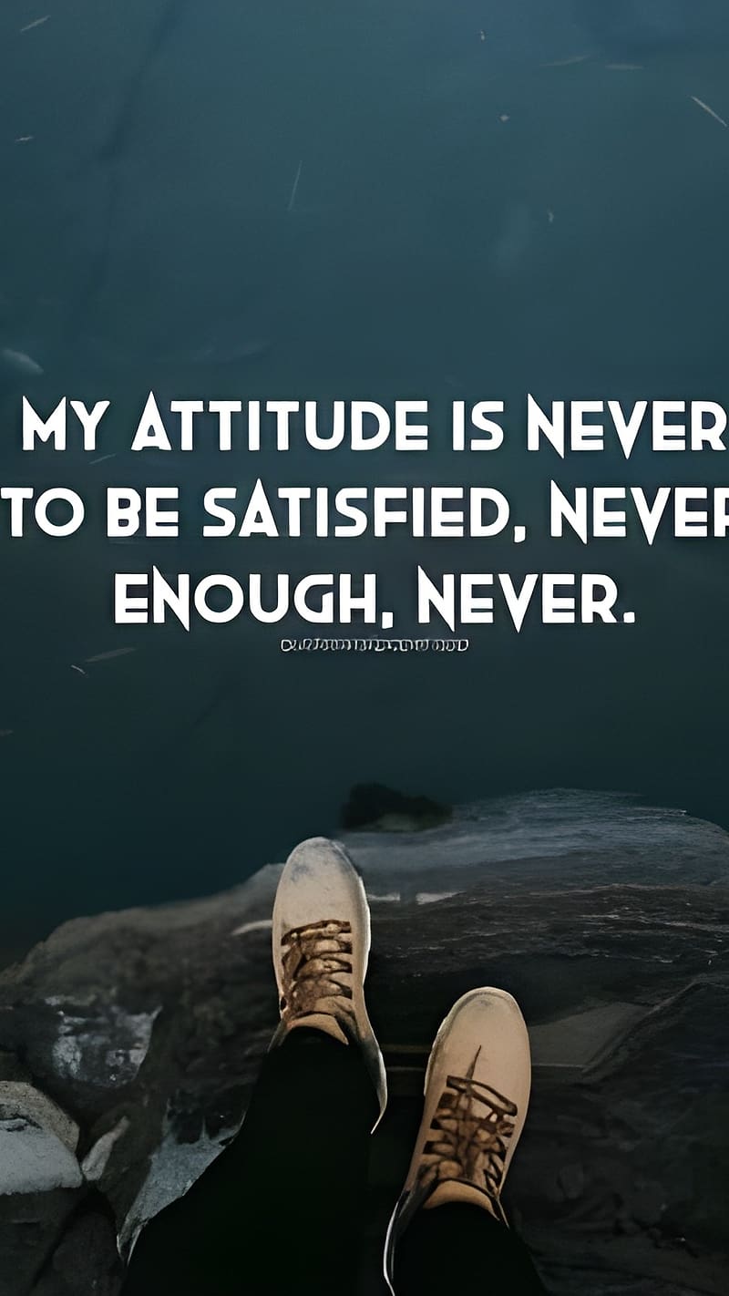 Attitude Quotes, my attitude, HD phone wallpaper | Peakpx