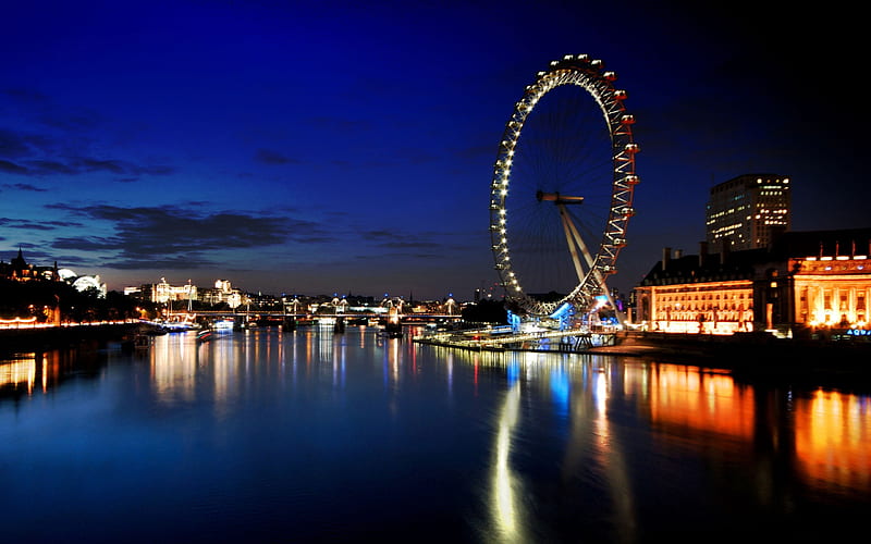 London Eye- graphy selected, HD wallpaper