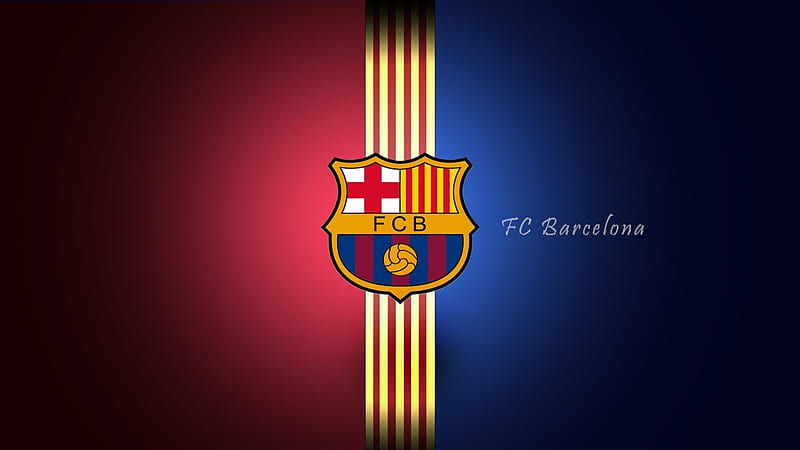 fc barcelona, club logo, esports, HD wallpaper
