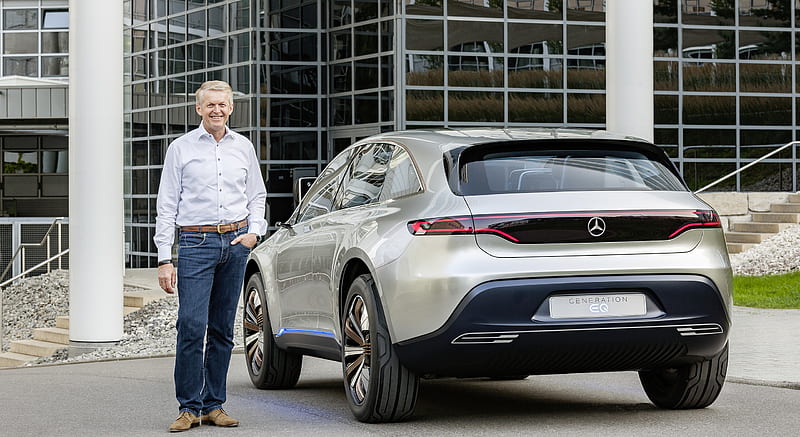2016 Mercedes-Benz Generation EQ SUV Concept and Prof. Dr. Thomas Weber , car, HD wallpaper