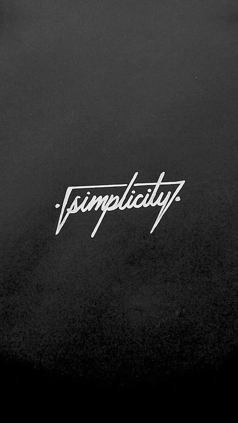 Simplicity, caligraphy, gray, letters, minimalist, minimalista, simple, texture, HD phone wallpaper
