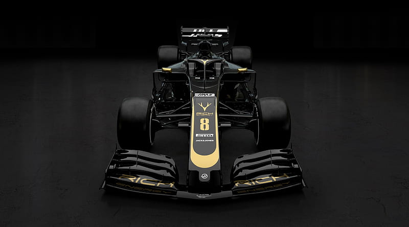Haas F1 2019 Ultra, esports, Formula 1, sportscar, formulaone, haas, formulaonecar, HD wallpaper