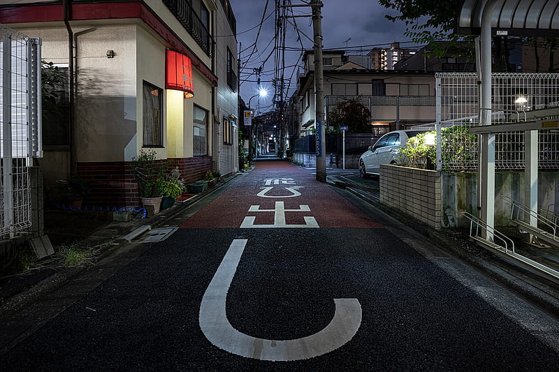 grapher Captures the Surprisingly Quiet Side of Tokyo at Night, Japan Suburbs, HD wallpaper