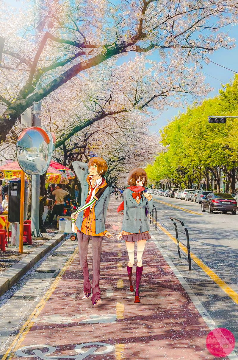 Anime couple, anime, anime asthetic, anime , couples, love, naruto, naruto asthetic, naruto shippudin, naruto, HD phone wallpaper