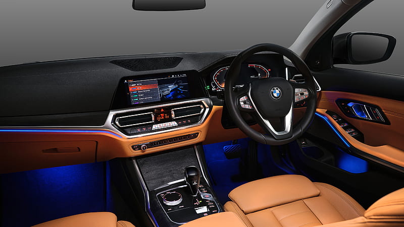 BMW 330Li Luxury Line 2021 Interior Cars, HD wallpaper