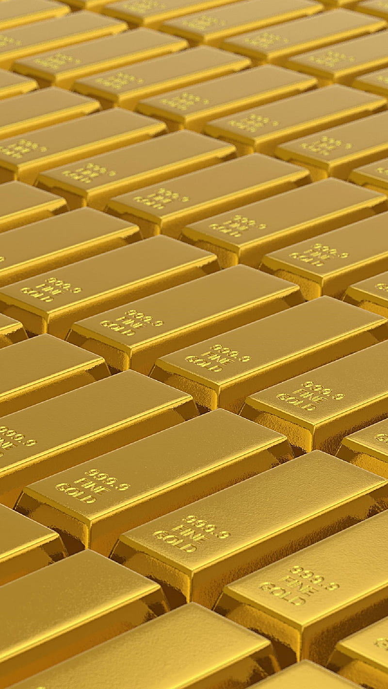 Download Several Gold Bars Background | Wallpapers.com