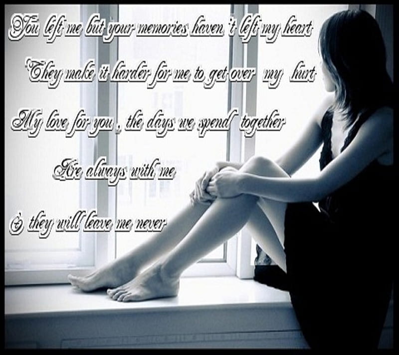 Forever Within Me, girl, heart, hurt, lonely, love, sad, HD wallpaper