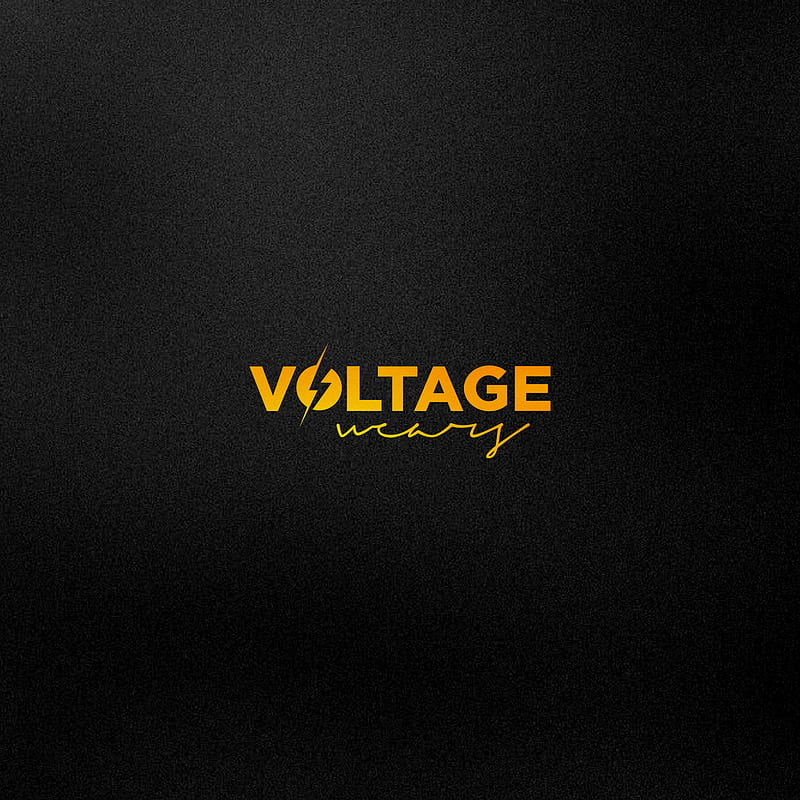 Voltage Wears, background, black, brand, desenho, fashion, logo, HD phone wallpaper