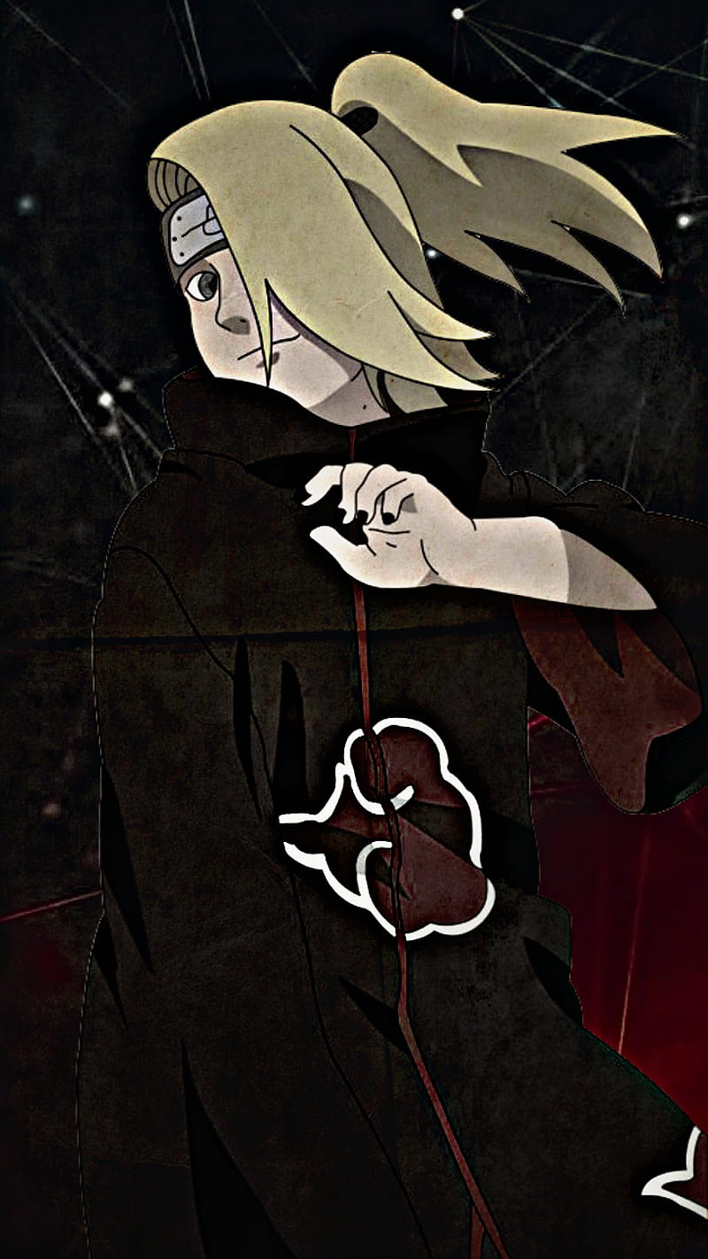 DEIDARA NARUTO DESENHO PASSO A PASSO - MODO FÁCIL 