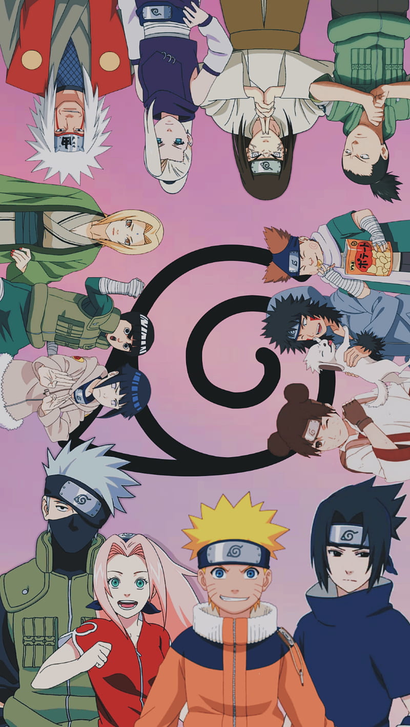 Naruto, choji, jiraiya, kakashi, neji, rock lee, sakura, sasuke, HD phone wallpaper
