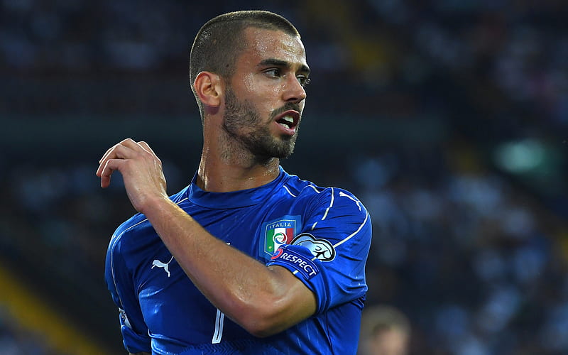 Leonardo Spinazzola, footballers, Italian National Team, soccer, HD wallpaper