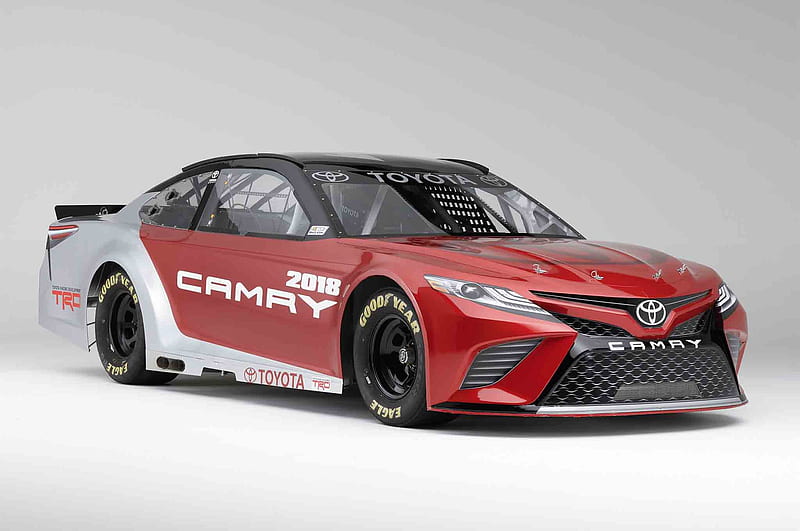 2018 Toyota Camry NASCAR Cup Car, Toyota, Race Car, 2018, Roll Cage, HD wallpaper
