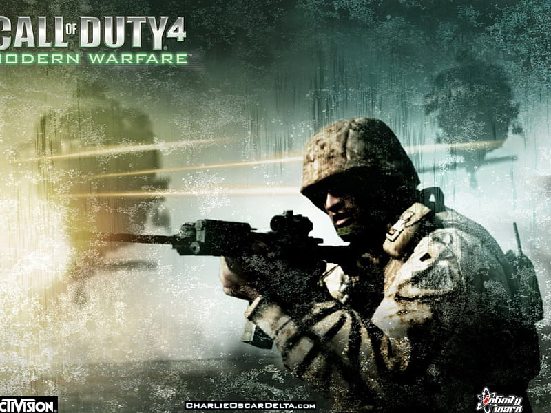 Call of Duty 4, cod4 mw, games action, HD wallpaper