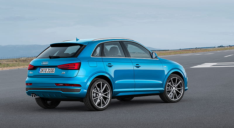 2015 Audi Q3 (Hainan Blue) - Rear , car, HD wallpaper