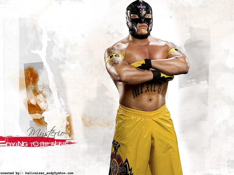 Flying To Be Alive, rey misterio, wwe, HD wallpaper