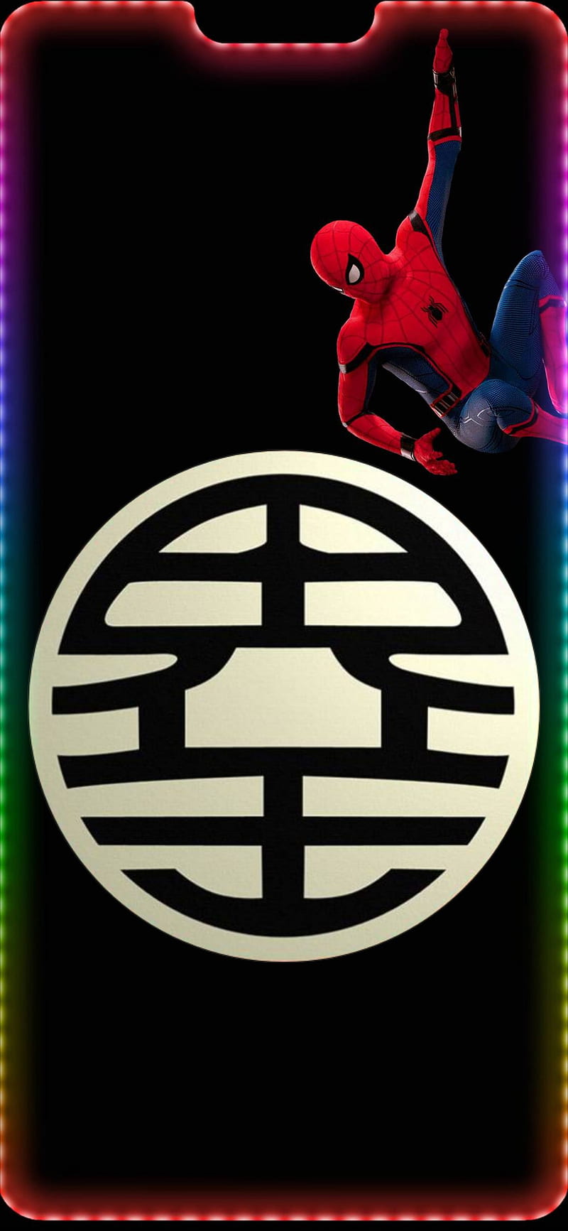 Dragonball Spiderman, dojo, dragon ball, glowing edge, goku, marvel, peter  parker, HD phone wallpaper | Peakpx
