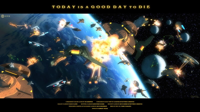 star trek today's a good day to die, stars, moons, firing, planet, starships, explosions, HD wallpaper