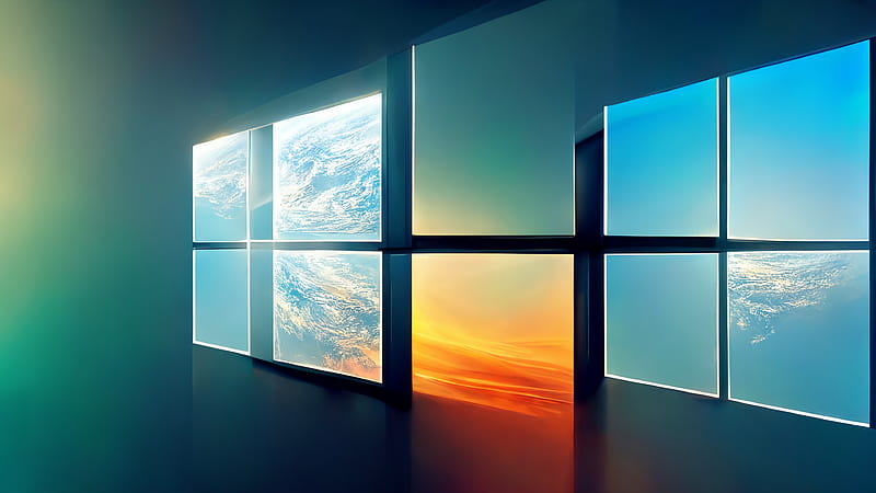 Windows 12 created, Midjourney, HD wallpaper