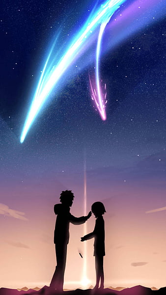 Kimi No Na Wa Your Name Scenic Stars Sky for Samsu iPhone Wallpapers  Free Download