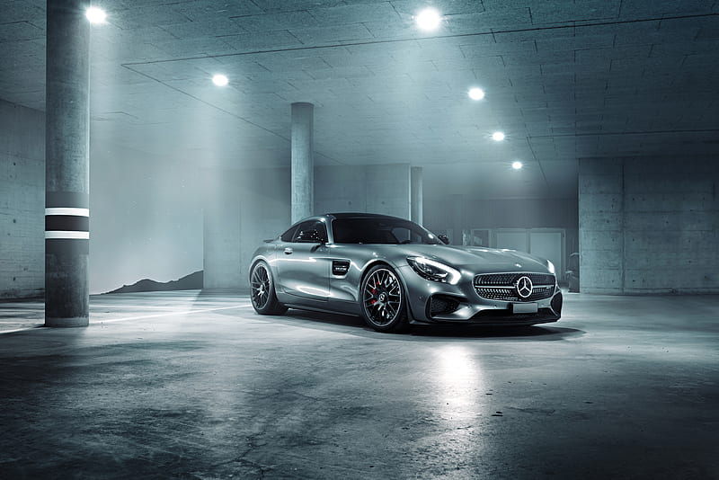 Mercedes AMG GT S 2018, mercedes-benz, carros, amg, 2018-cars, behance, HD wallpaper