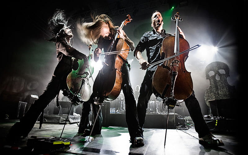 Apocalyptica, festival, cracow, band, knock out festival, HD wallpaper