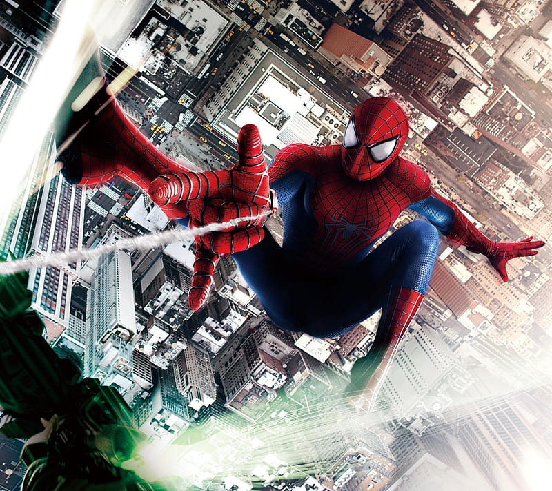Amazing Spiderman 2, cartoon, comics, dc, drawn, hollywood, marvel, superheroes, HD wallpaper