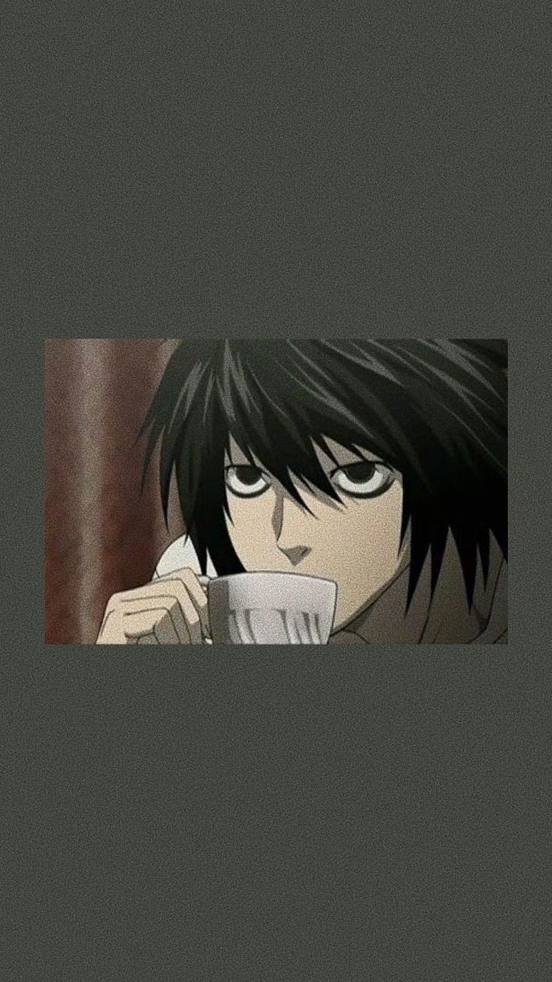 lawliet ryuzaki icon  Death note, Death note l, Cute anime guys