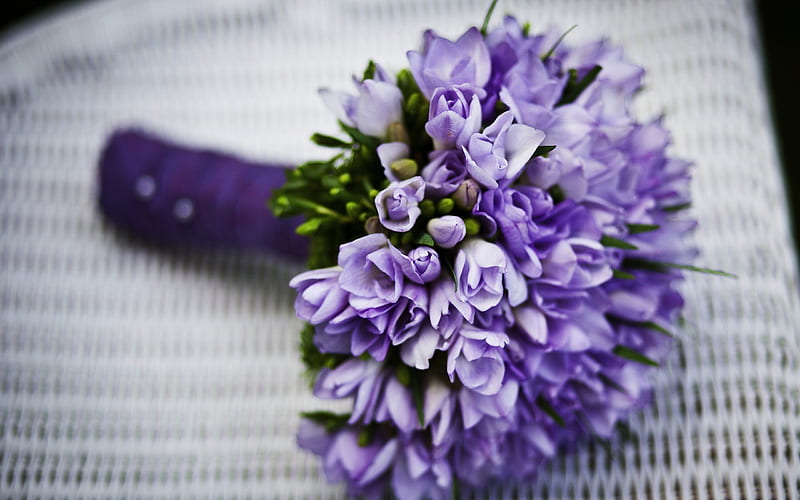 purple bouquet, a bouquet of flowers, wedding bouquet, spring bouquet, HD wallpaper