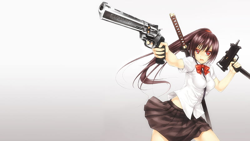 Sakurako The Killer, killer, aggressive, sexy, angry, HD wallpaper