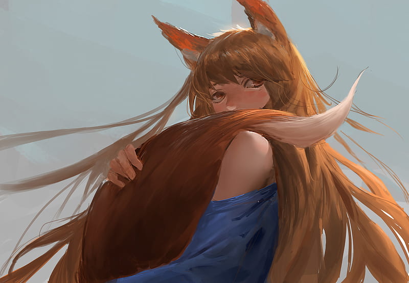 Spice And Wolf Anime , spice-and-wolf, anime, artist, artwork, digital-art, HD wallpaper