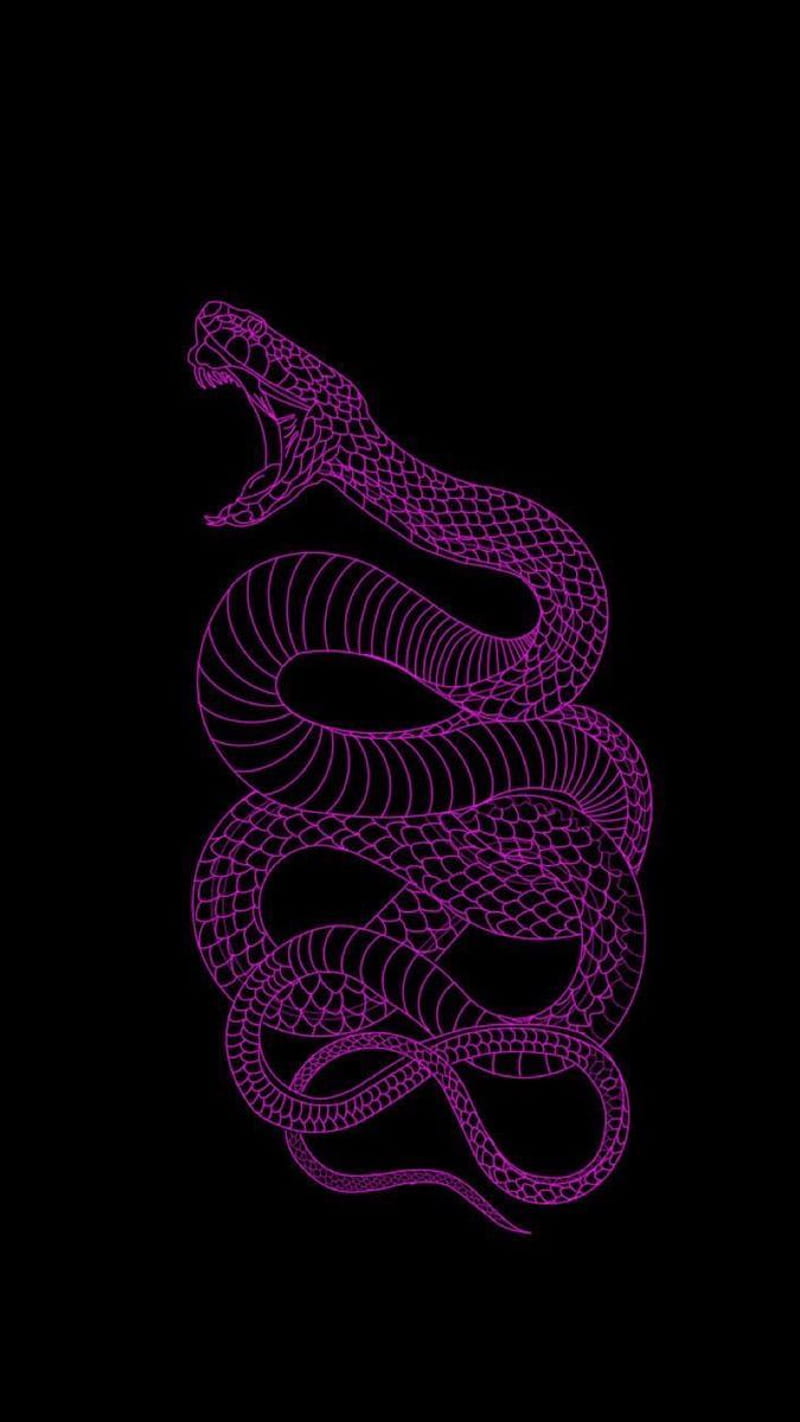 Pink Snake, HD phone wallpaper | Peakpx