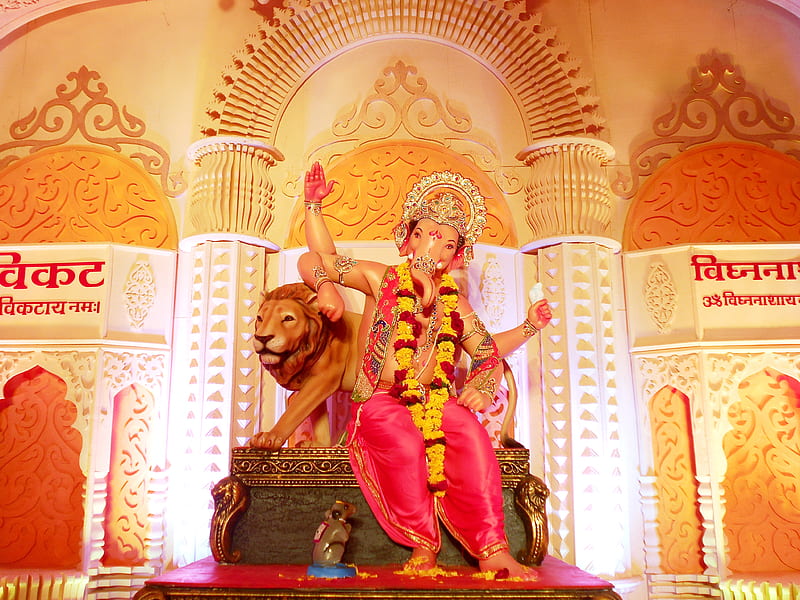 Ganesh ji, bappa, god, lord, HD wallpaper